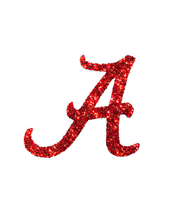 Alabama Crimson Tide A Glitter Tattoo 4-pack