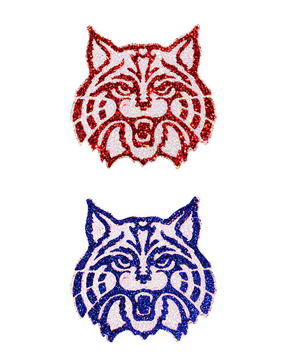 Arizona Wildcats Glitter Tattoo 4-pack